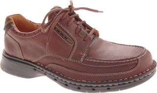 Mens Clarks Un.Recept   Brown Leather Casual Shoes