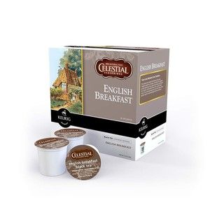 Celestial Seasonings English Breakfast Black Tea K cups For Keurig Brewers (case Of 96)
