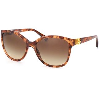 D g Womens Brown Marble Cateye Sunglasses