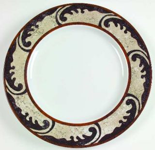 Sasaki China Pompeii 12 Chop Plate/Round Platter, Fine China Dinnerware   Non R