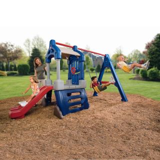 Little Tikes Clubhouse Swing Set Multicolor   612398