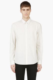 A.p.c. Ivory Polka Dot Shirt