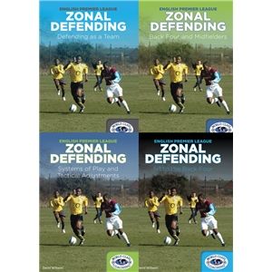 hidden English Premier League Zonal Defending 4 DVD Set