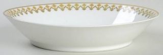 Haviland Schleiger 570 Coupe Soup Bowl, Fine China Dinnerware   H&Co,Green Scrol