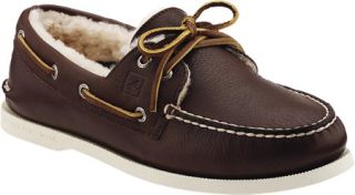 Mens Sperry Top Sider Winter A/O   Brown Leather Suede Shoes