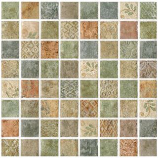 Somertile 7.75x7.75 inch Montage Lumine Decor Ceramic Wall Tiles (pack Of 10)