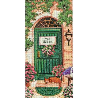 Gold Collection Petite Tuscan Welcome Counted Cross Stitch K 4x8
