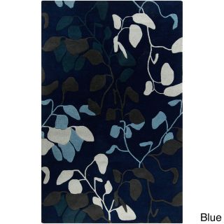 Hand tufted Malene B Destinations Floral Wool Rug (8 X 11)