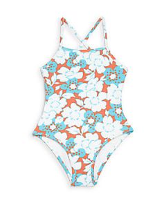 Oscar de la Renta Toddlers & Little Girls Lisbon One Piece Bathing Suit   Cora