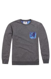 Mens On The Byas Hoodies   On The Byas Randy Sublimated Pocket Crew Fleece