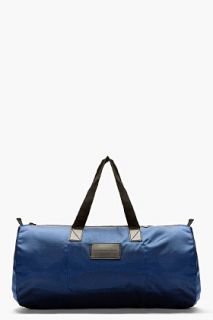 Marc By Marc Jacobs Navy Luster Duffle Bag