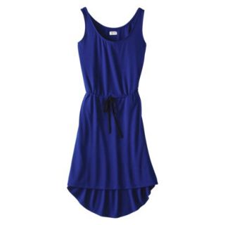 Mossimo Supply Co. Juniors Tie Waist Dress   Royal XL(15 17)