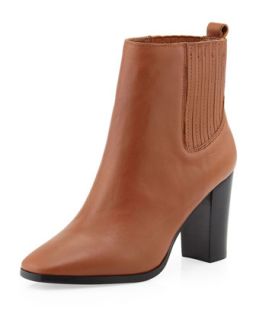 Lianna Stretch Ankle Boot, Cognac