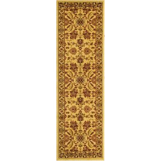 Lyndhurst Collection Heritage Ivory/ Ivory Runner (23 X 14)