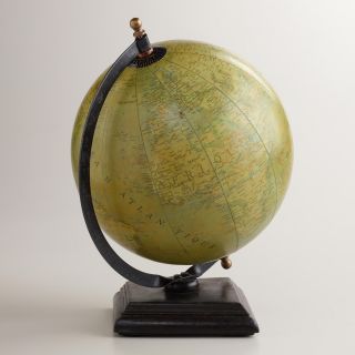 Parchment Paper Globe with Stand   World Market
