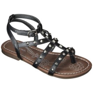 Girls Cherokee Fran Gladiator Sandals   Black 5