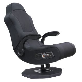Ace Bayou X Rocker   Commander Rocker Video Game Chair with 2.1 Wired Audio
