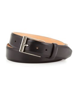 Prescott Leather Belt, Black
