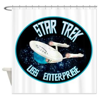  Star Trek Enterprise Shower Curtain  Use code FREECART at Checkout