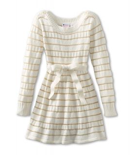 Roxy Kids Winter Dreams L/S Sweater Dress Girls Dress (Bone)