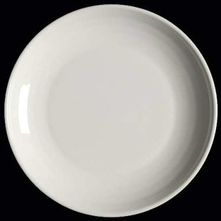 Pfaltzgraff Simply White Circles Salad Plate, Fine China Dinnerware   All White,