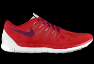 Nike Free 5.0 iD Custom Womens Running Shoes   Red