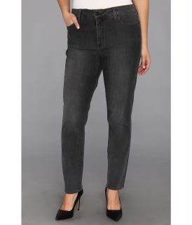 NYDJ Plus Size Plus Size Alina Legging in Basalt Womens Jeans (Gray)