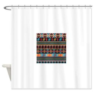  aztec pattern Shower Curtain  Use code FREECART at Checkout
