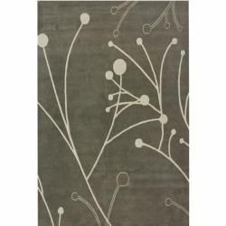 Nuloom Handmade New Zealand Wool Rug (5 X 8) (IvoryPattern FloralTip We recommend the use of a non skid pad to keep the rug in place on smooth surfaces.All rug sizes are approximate. Due to the difference of monitor colors, some rug colors may vary slig