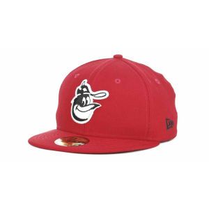 Baltimore Orioles New Era MLB Red BW 59FIFTY Cap