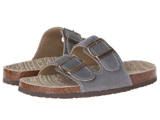 MUK LUKS Dual Strap Terra Turf Sandal Womens Slide Shoes (Gray)