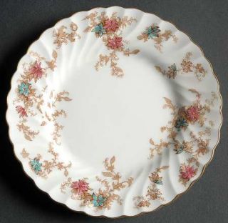 Minton Ancestral (Globe Backstamp) Bread & Butter Plate, Fine China Dinnerware  