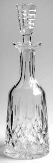 Waterford Lismore Wine Decanter with Stopper   Vertical Cut On Bowl,Multisided S