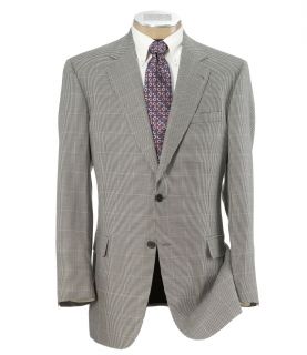 Signature Gold 2 Button Sportcoat  Black/White Check  Sizes 44 52 by JoS. A. Ban