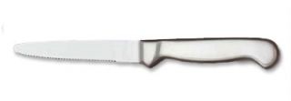 World Tableware 9.25 in Round Tip Steak Knife w/ Hollow Handle, Stainless, Slim Radiant
