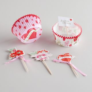 Valentine Cupcakes Kit, 24 Count   World Market