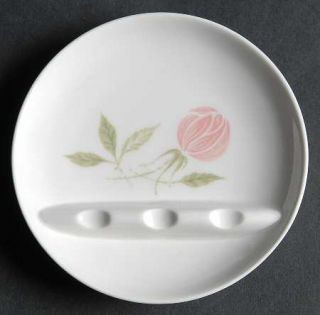 Franciscan Pink A Dilly Small Ashtray, Fine China Dinnerware   Pink Roses On Sid