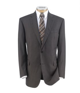 Signature Platinum Wool 2 Button Suit with Pleated Trousers JoS. A. Bank