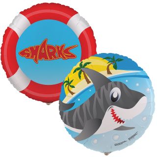 Sharks Foil Balloon